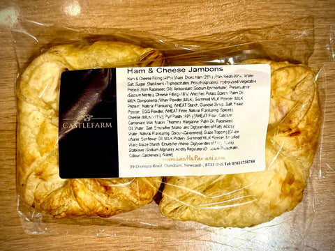 Ham and cheese jambons