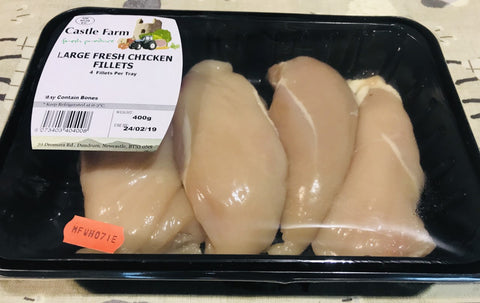 Whole Skinless Chicken Breast Fillets