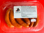 Beef and chilli sausages